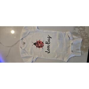 0-3 Month Insect Ladybug Baby Onesie® Cotton Newborn Bodysuit Baby Shower Gift